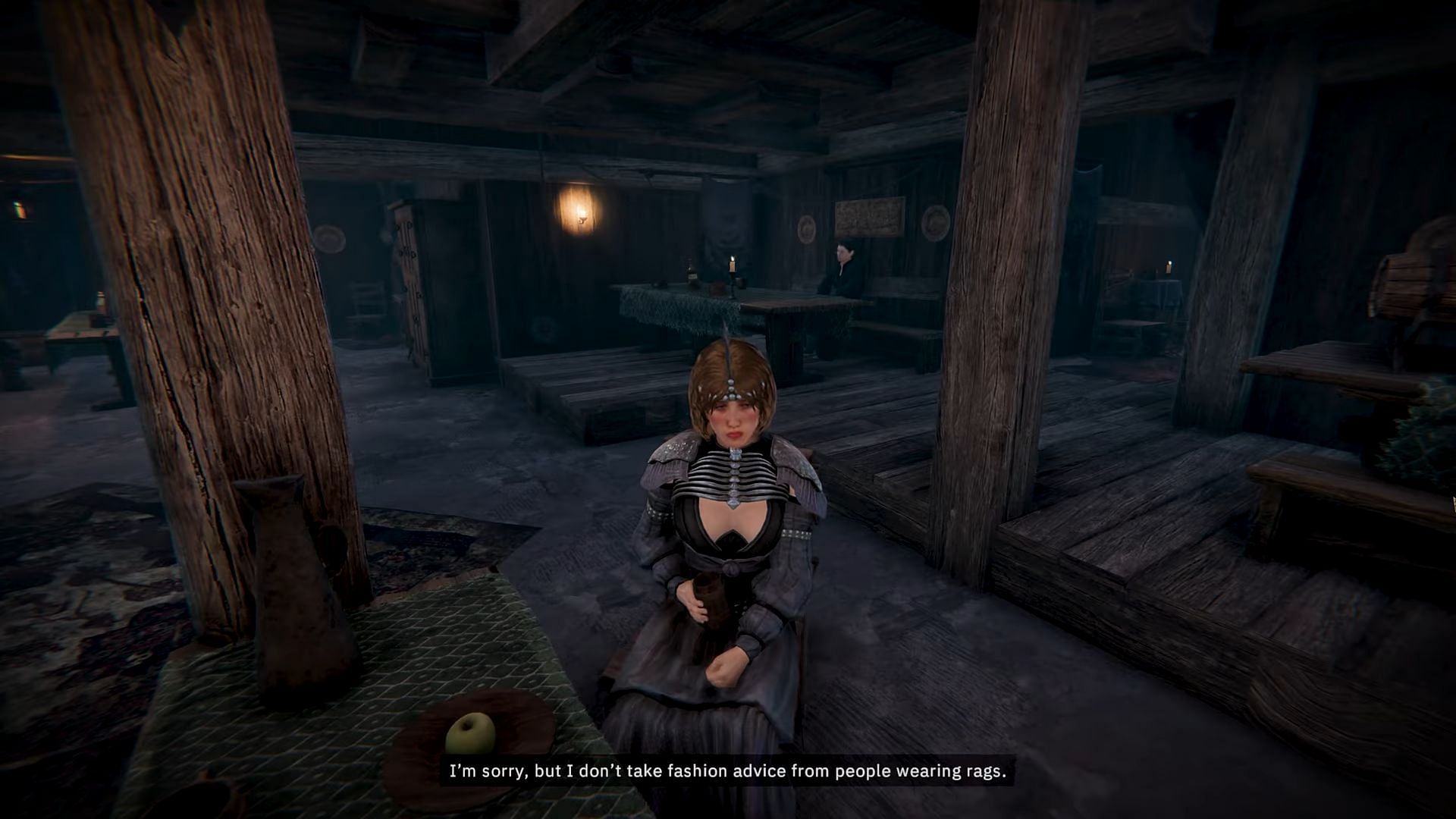 Alisa is one of the few NPCs you can romance (Image via Awaken Realms)